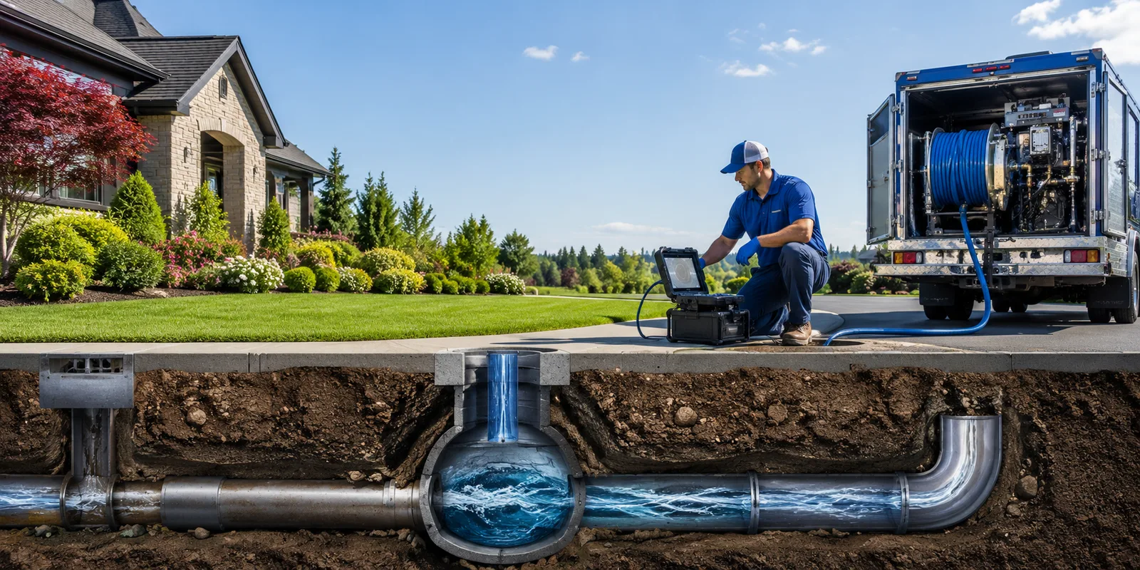 Drainage restoration information for Briceville, TN